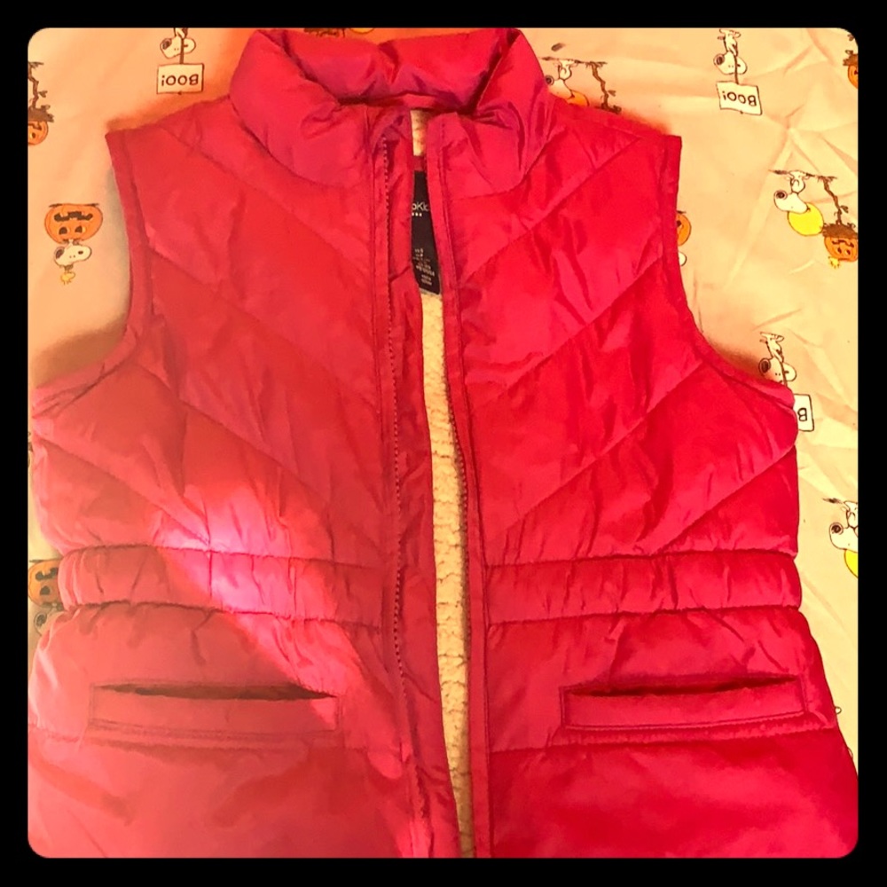 Pink gap girls kids vest